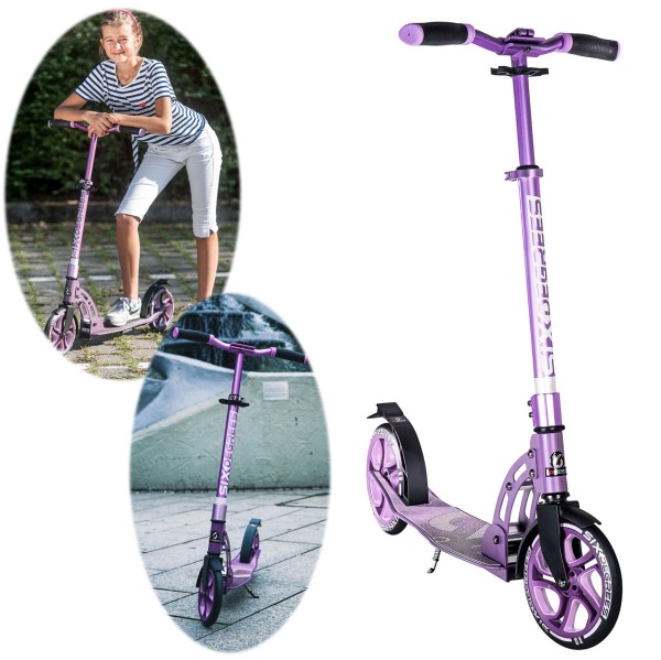 Aluminium Scooter 205 mm (Lila)