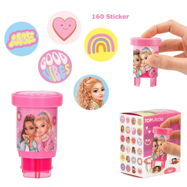 TOPModel Sticker Stamper mit 160 Aufklebern