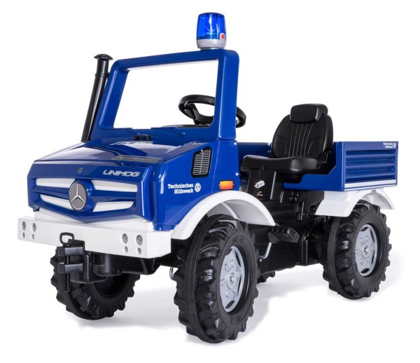 RollyUnimog Mercedes Unimog THW mit Blinklicht (Blau)