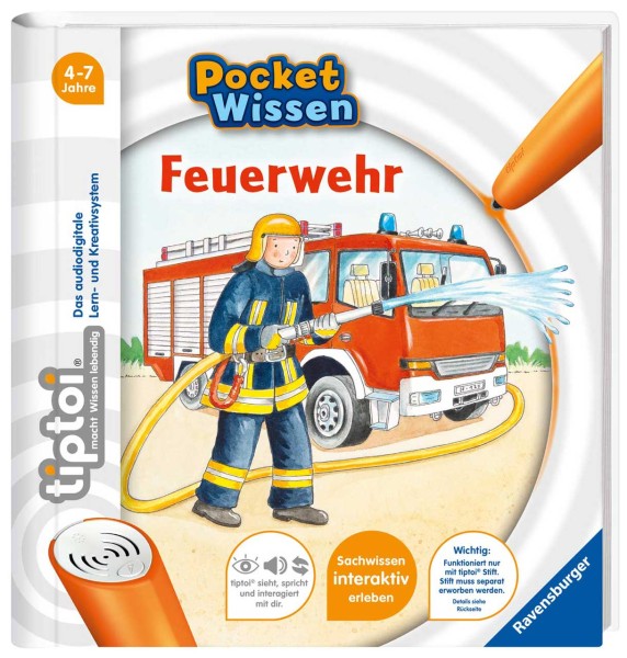 Tiptoi Buch Pocket Wissen Feuerwehr