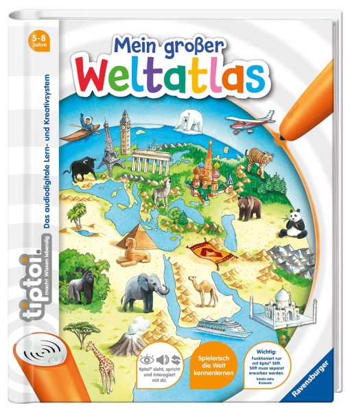 Tiptoi Buch Mein großer Weltaltlas