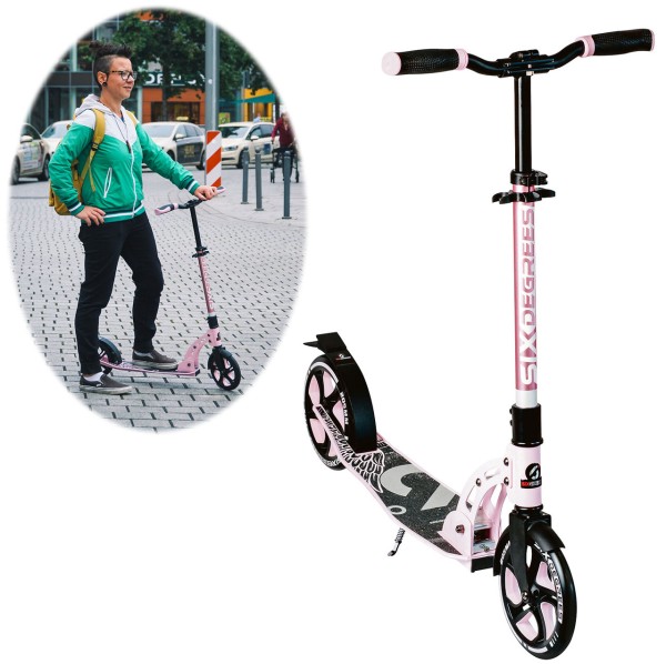 Aluminium Scooter 205 mm (Pastell-Pink)