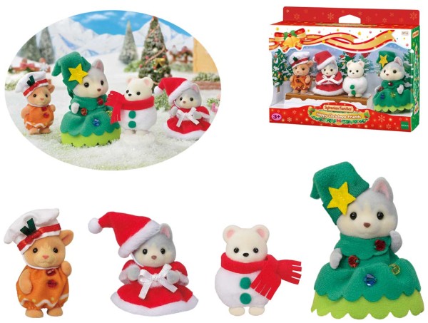 Sylvanian Families Weihnachtsfreunde Sonderedition