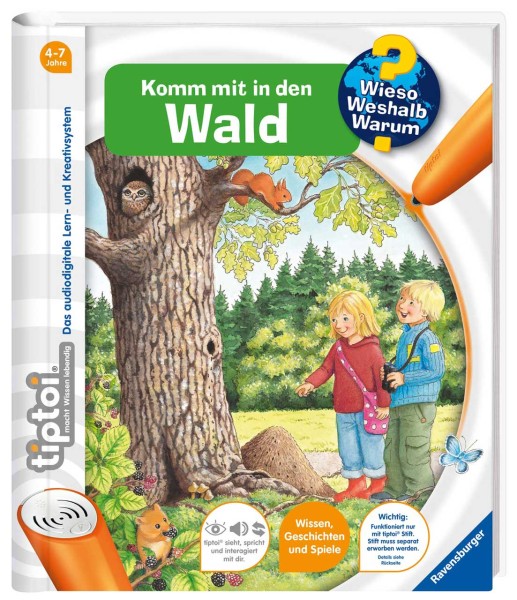 Tiptoi Buch Wieso Weshalb Warum Komm mit in den Wald