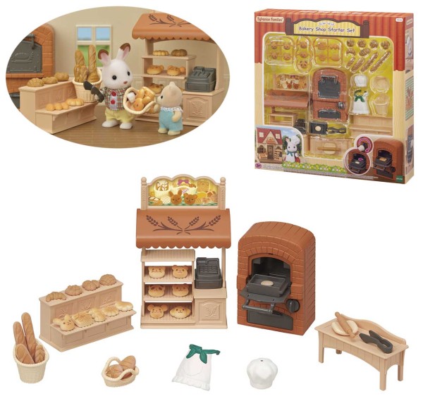 Sylvanian Families Bäckerei Set für Starter Haus