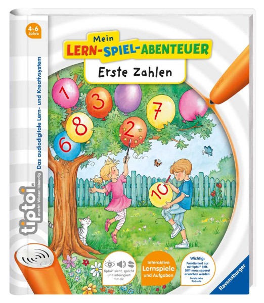 Tiptoi Buch Lern-Spiel-Abenteuer Erste Zahlen