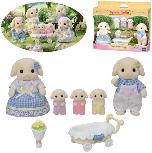 Sylvanian Families Kaninchen Familie