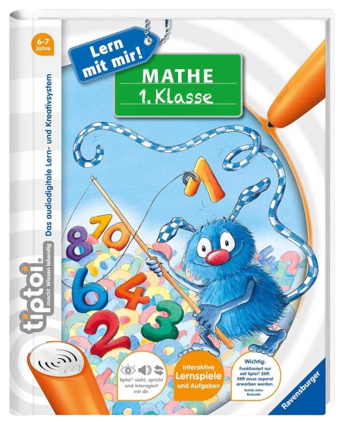 Tiptoi Buch Lern mit mir Mathe 1. Klasse