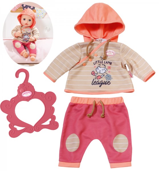 Zapf Creation Baby Annabell Outfit Madchen 43 Cm Beige Spielzeug24