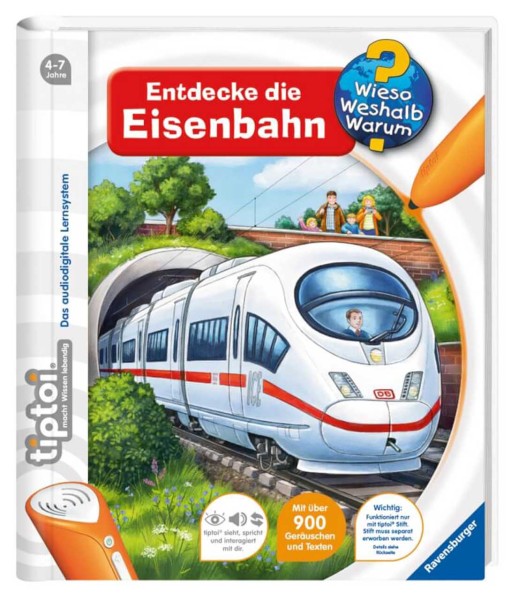 Tiptoi Buch Wieso Weshalb Warum Entdecke die Eisenbahn