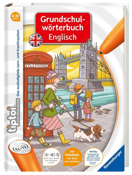 Tiptoi Buch Grundschul-Wörterbuch Englisch