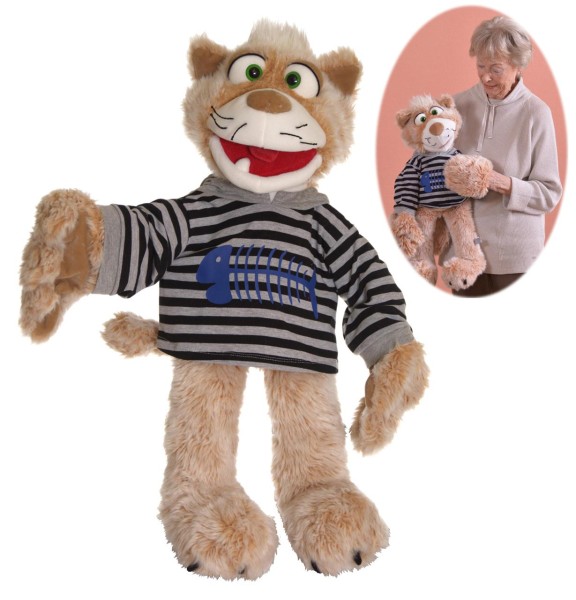 Living Puppets Große Handpuppe Katze Wisky 65 cm