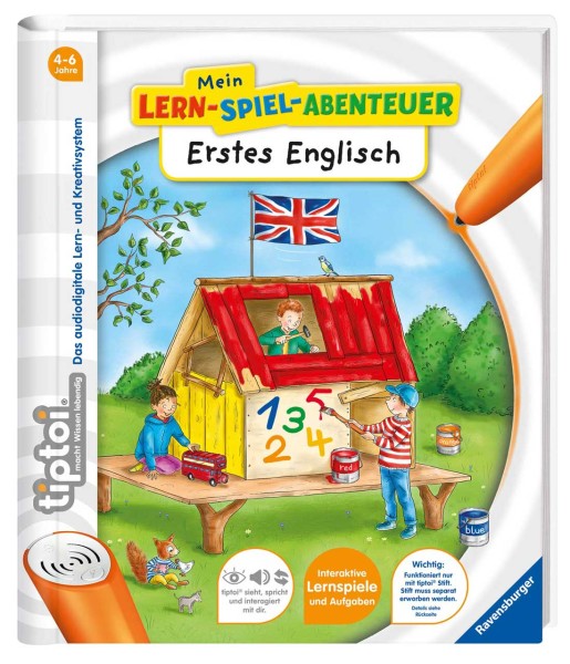 Tiptoi Buch Mein erstes Lern-Spiel-Abenteuer Erstes Englisch