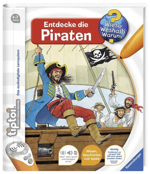 Tiptoi Buch Wieso Weshalb Warum Entdecke die Piraten