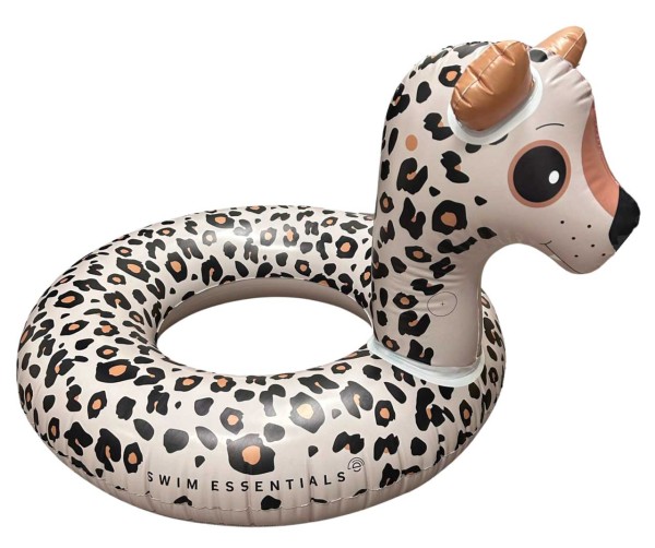 Großer Schwimmring Leopard 95 cm (Beige)