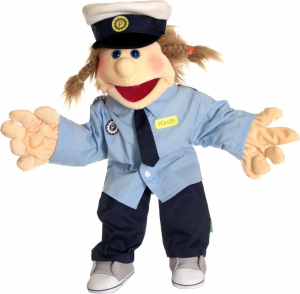 Living Puppets Polizei Kleidung 3-teilig für Handpuppe 65 cm