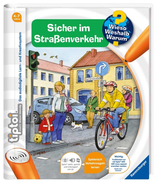 Tiptoi Buch Wieso Weshalb Warum Sicher im Straßenverkehr