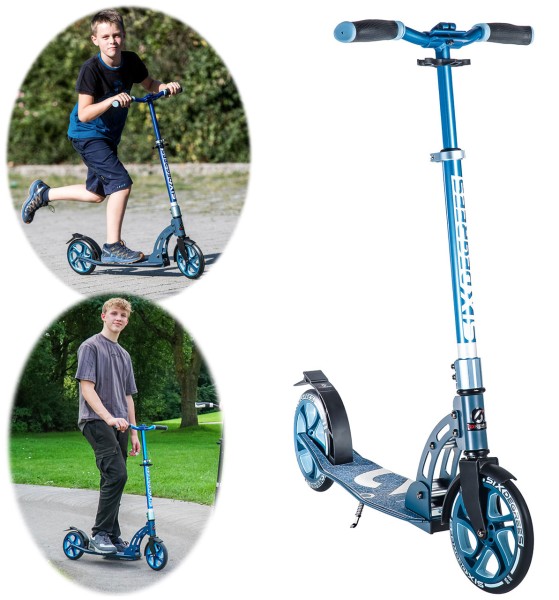 Aluminium Scooter 205 mm (Blau)