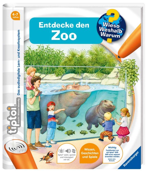 Tiptoi Buch Wieso Weshalb Warum Entdecke den Zoo