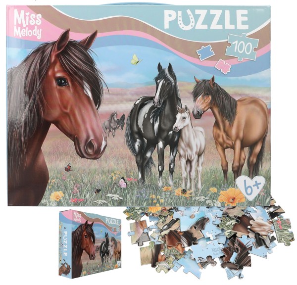 Miss Melody Puzzle mit 100 Teilen