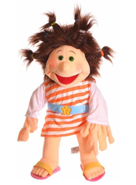 Living Puppets Große Handpuppe Klärchen Backbärmus 65 cm