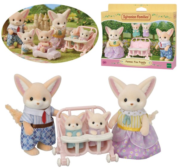 Sylvanian Families Wüstenfuchs Familie