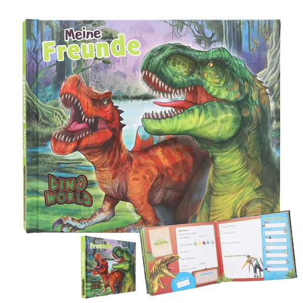 Dino World Freundebuch