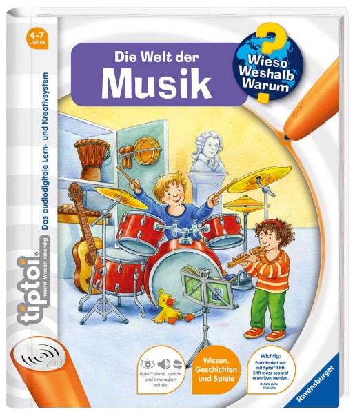 Tiptoi Buch Wieso Weshalb Warum Die Welt der Musik