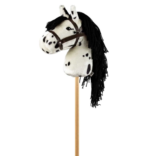 Hobby Horse Steckenpferd Spotted (Weiß-Schwarz)