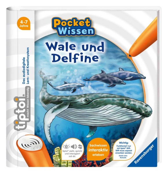 Tiptoi Buch Pocket Wissen Wale und Delfine